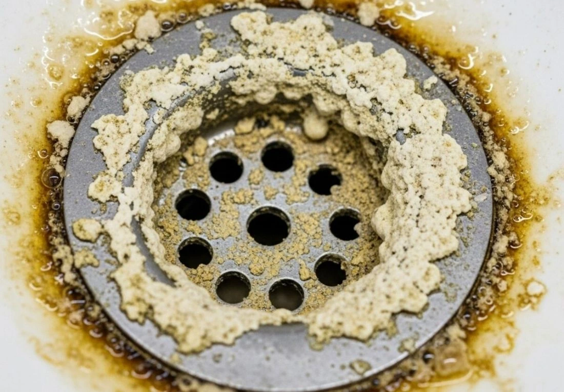 afvoer verstopping door vetophoping