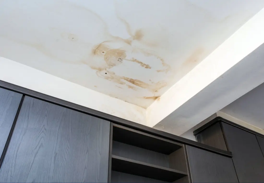 foto maken van lekkage voor loodgieter