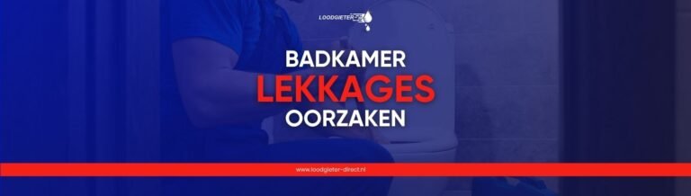 lekkage in de badkamer