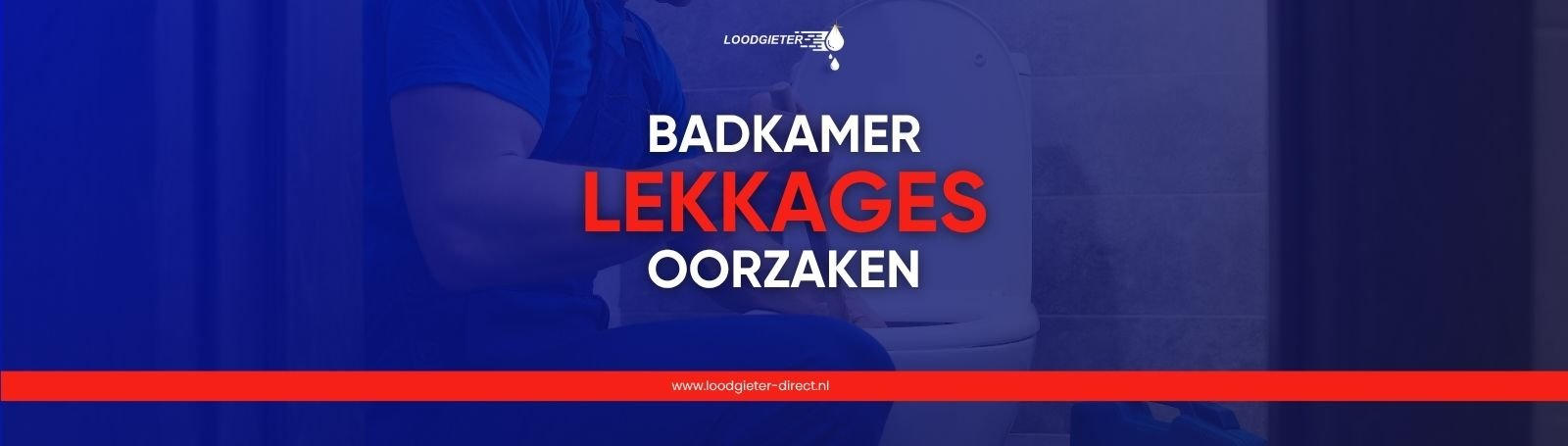lekkage in de badkamer