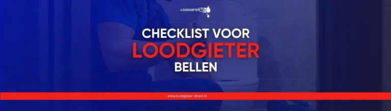 spoed loodgieter