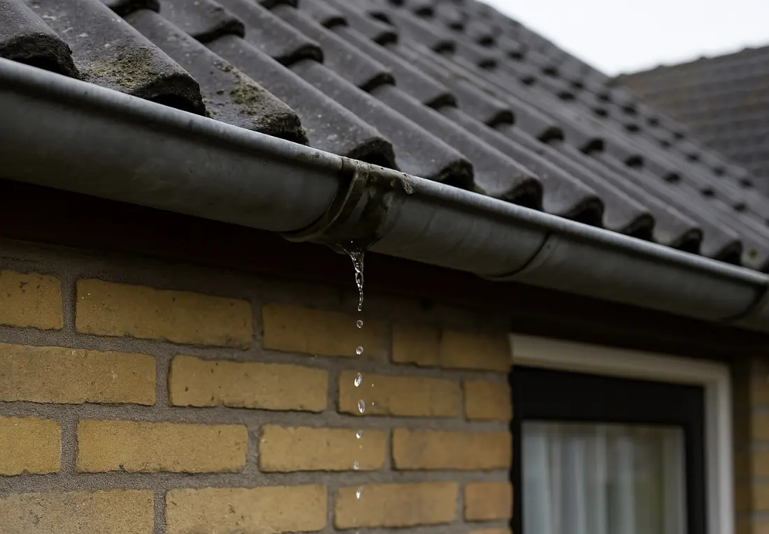 dakgoot inspectie bij lekkage