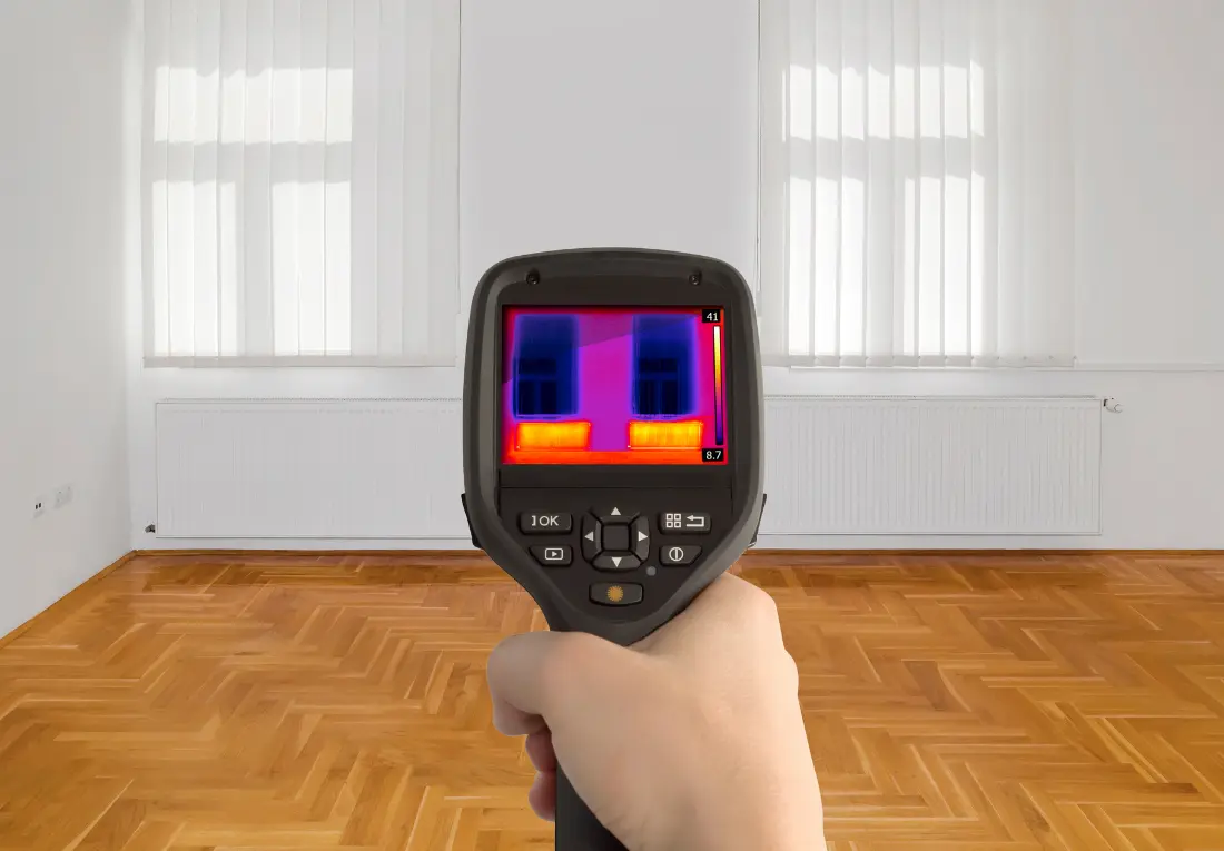 vloerverwarming lekkage opsporen